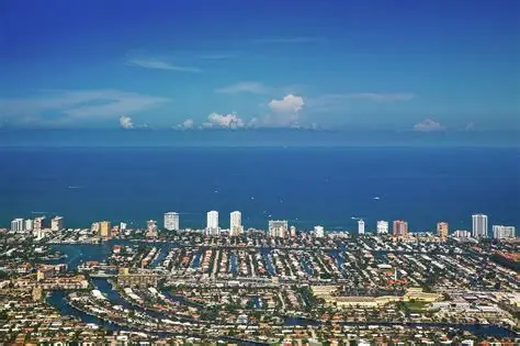 Broward county panoramic view