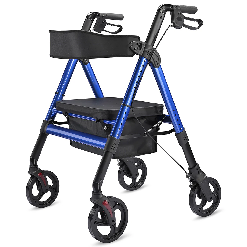 WALKER WITH SEAT ATTACHMENT (ROLLATOR)